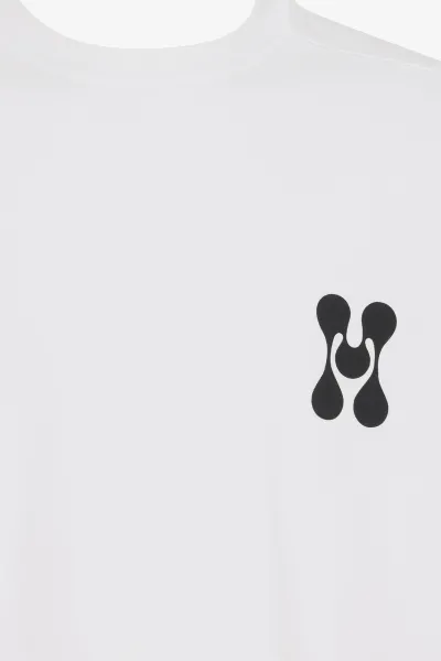 Monogram T-shirt | wit