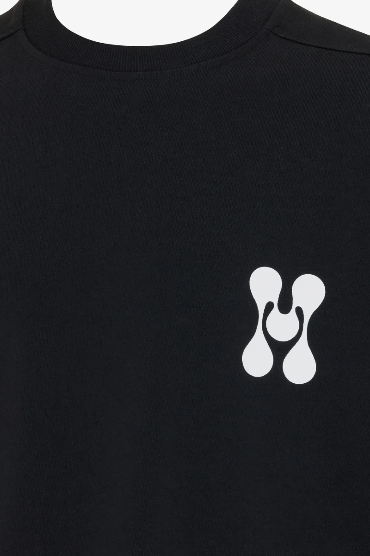 Monogram T-shirt | zwart