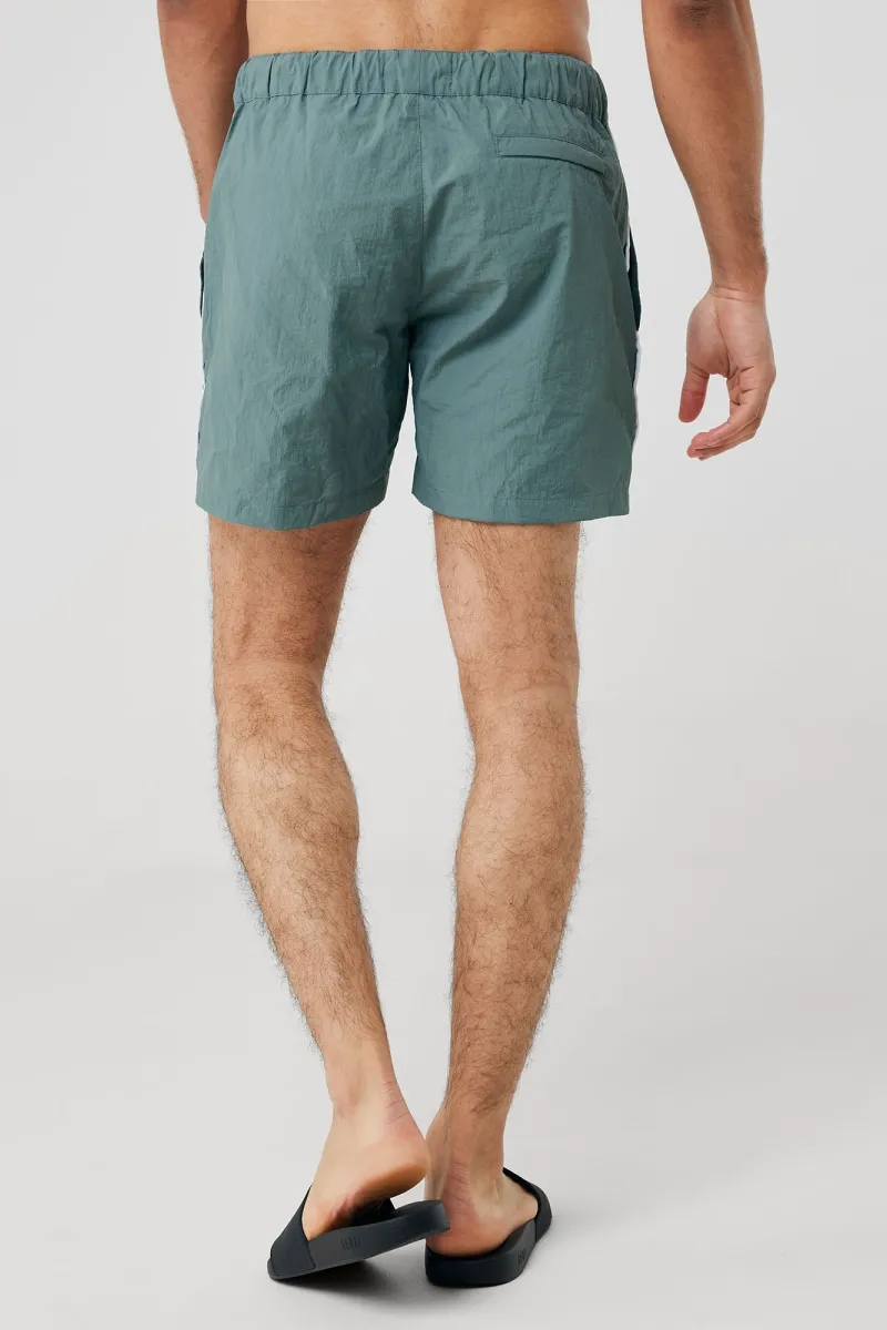 Monogram swimshorts groen