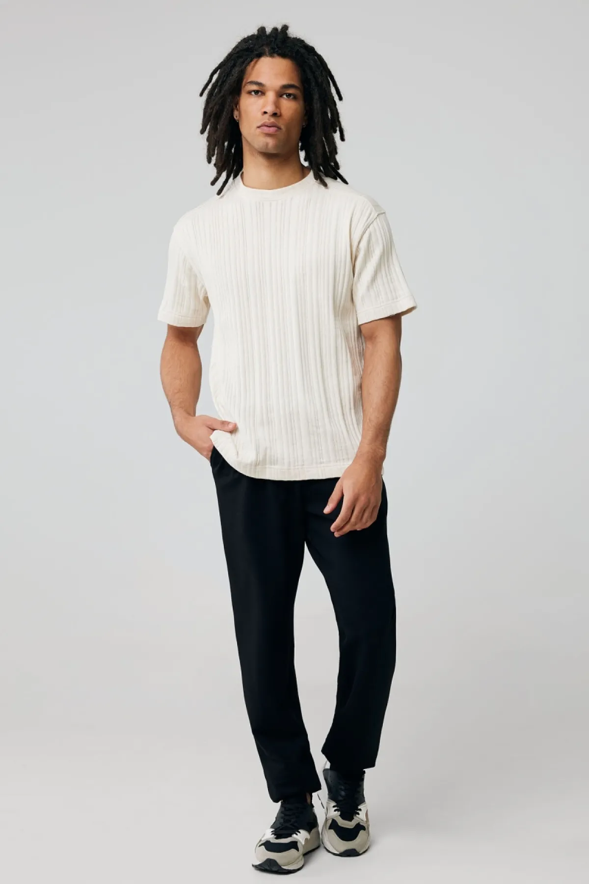 Monogram t-shirt wit