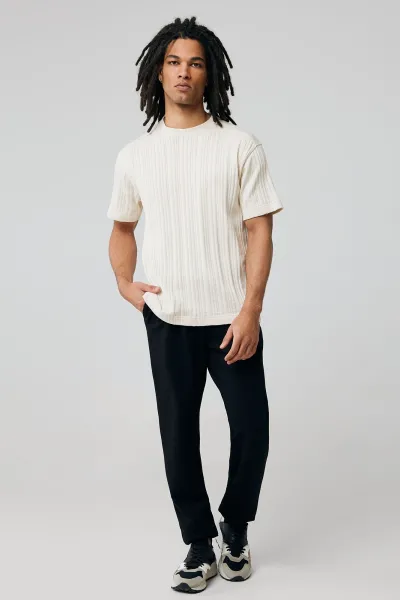 Monogram t-shirt wit