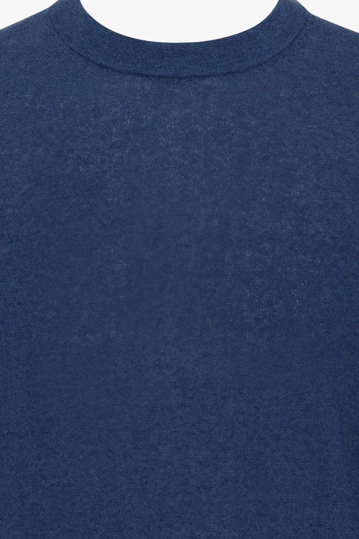Round neck blauw