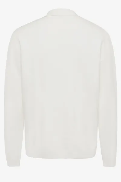 Relaxed polo LS wit
