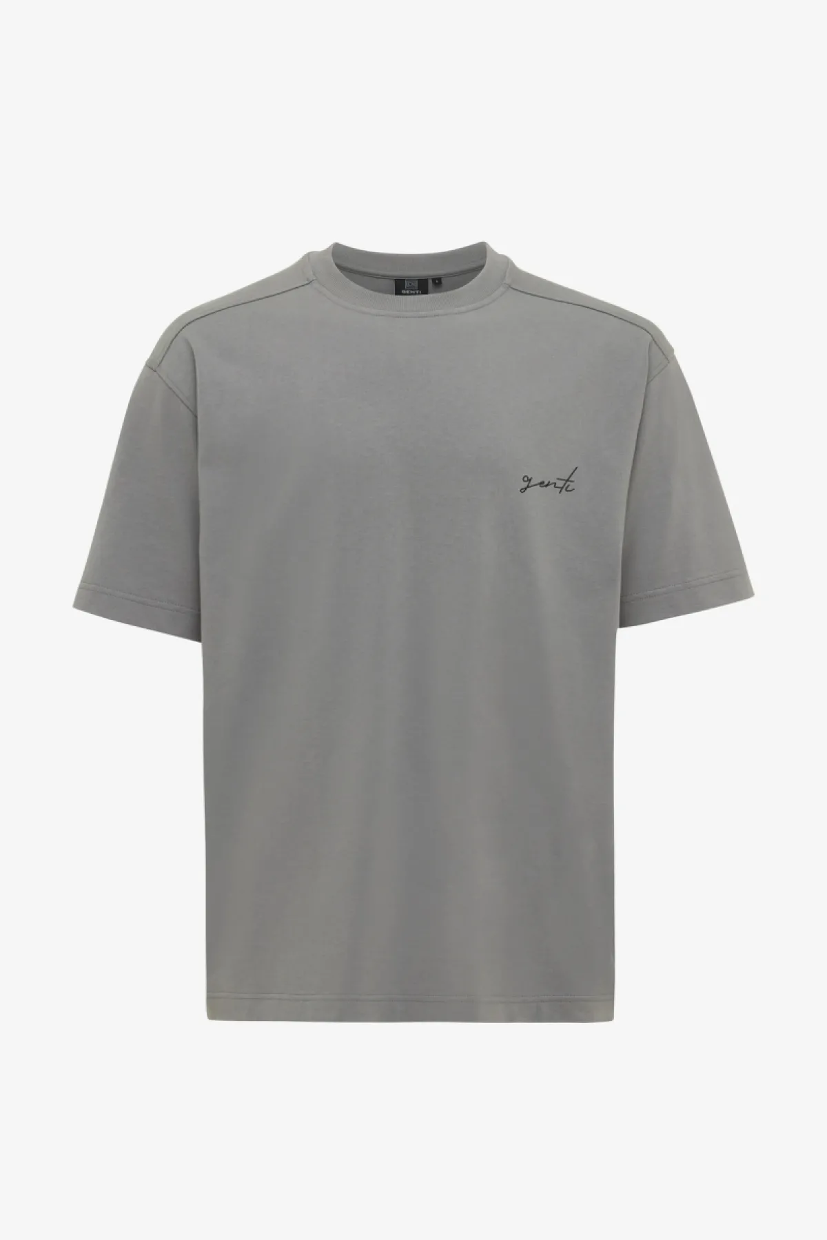 T-shirt backprint | Grijs
