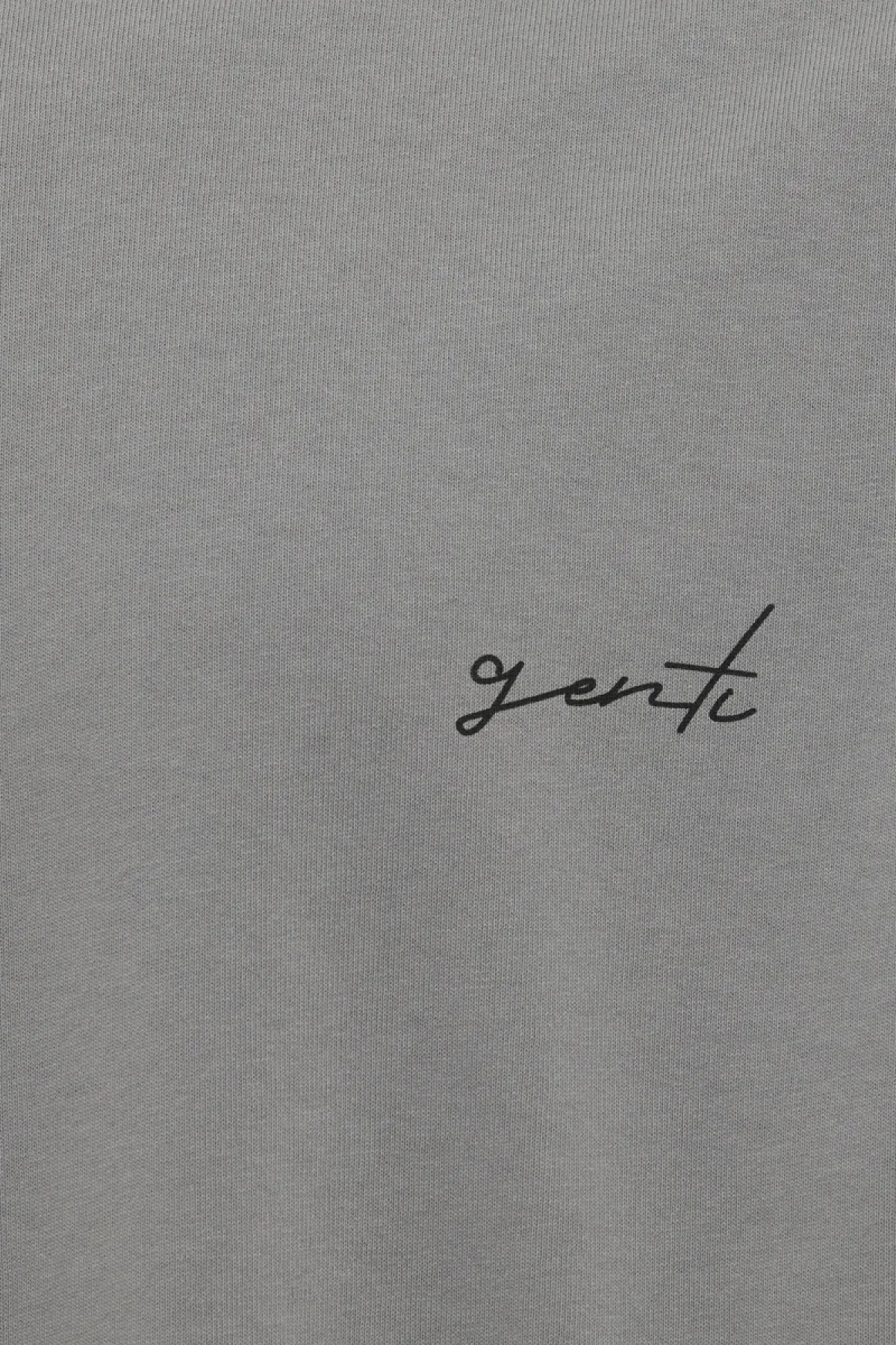 T-shirt backprint | Grijs