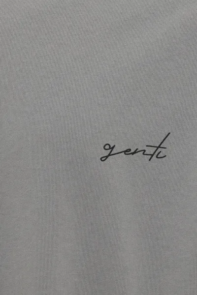 T-shirt backprint | Grijs