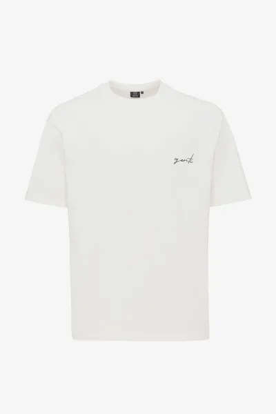 T-shirt backprint | Wit