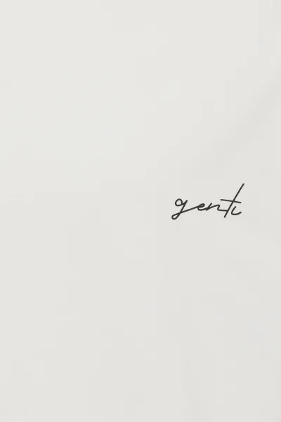 T-shirt backprint | Wit