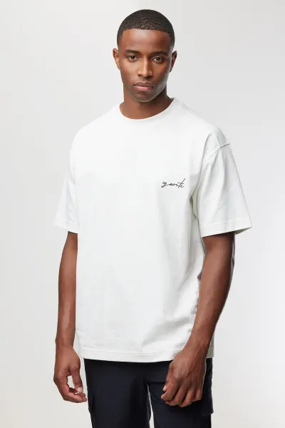 T-shirt backprint | Wit