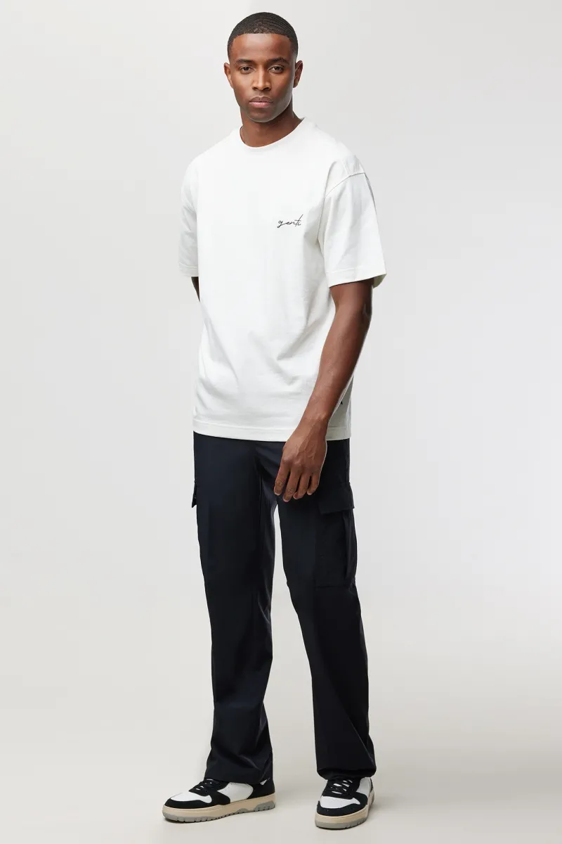 T-shirt backprint | Wit