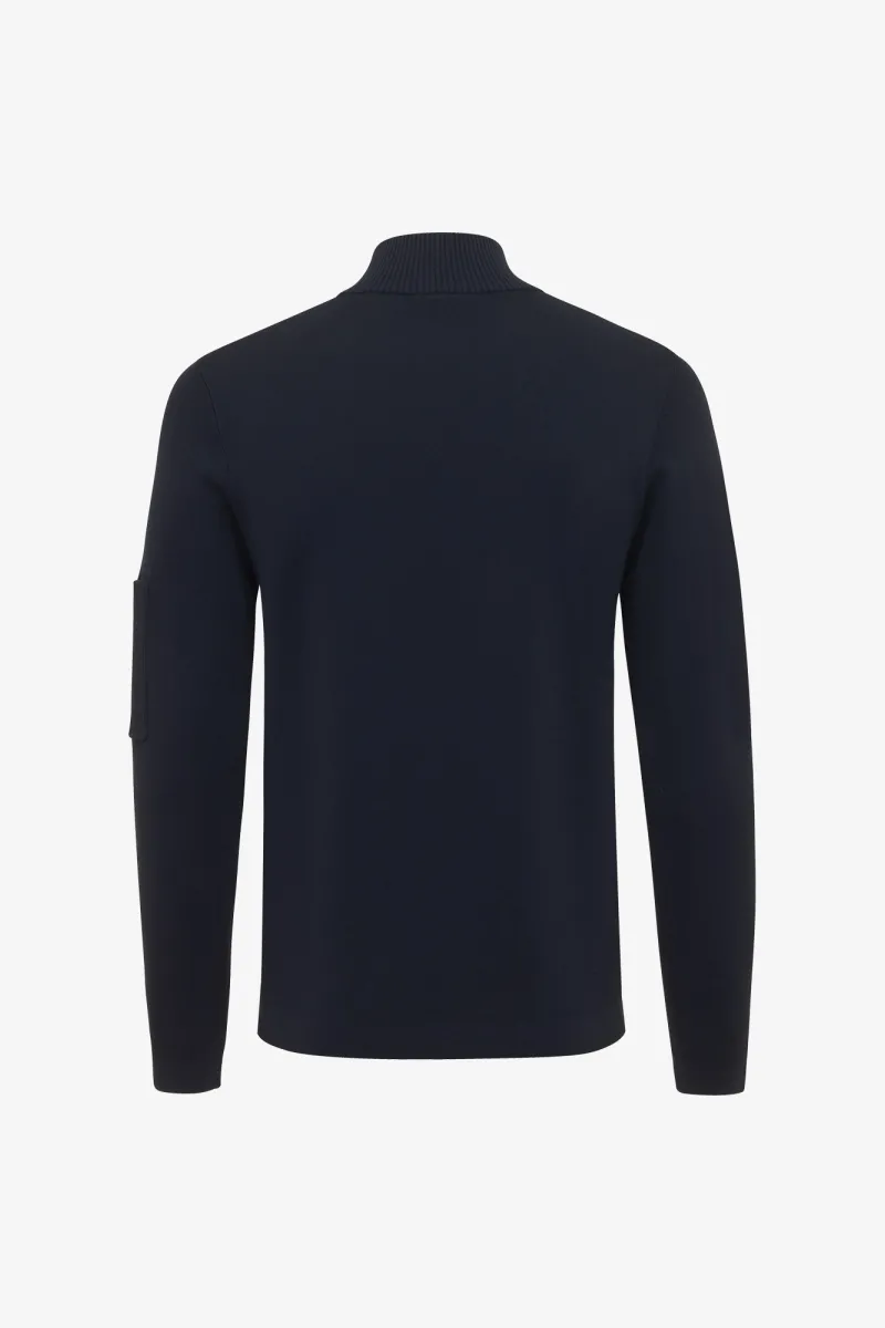 Cool Dry Turtle Zip | Donkerblauw