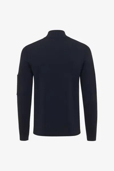 Cool Dry Turtle Zip | Donkerblauw