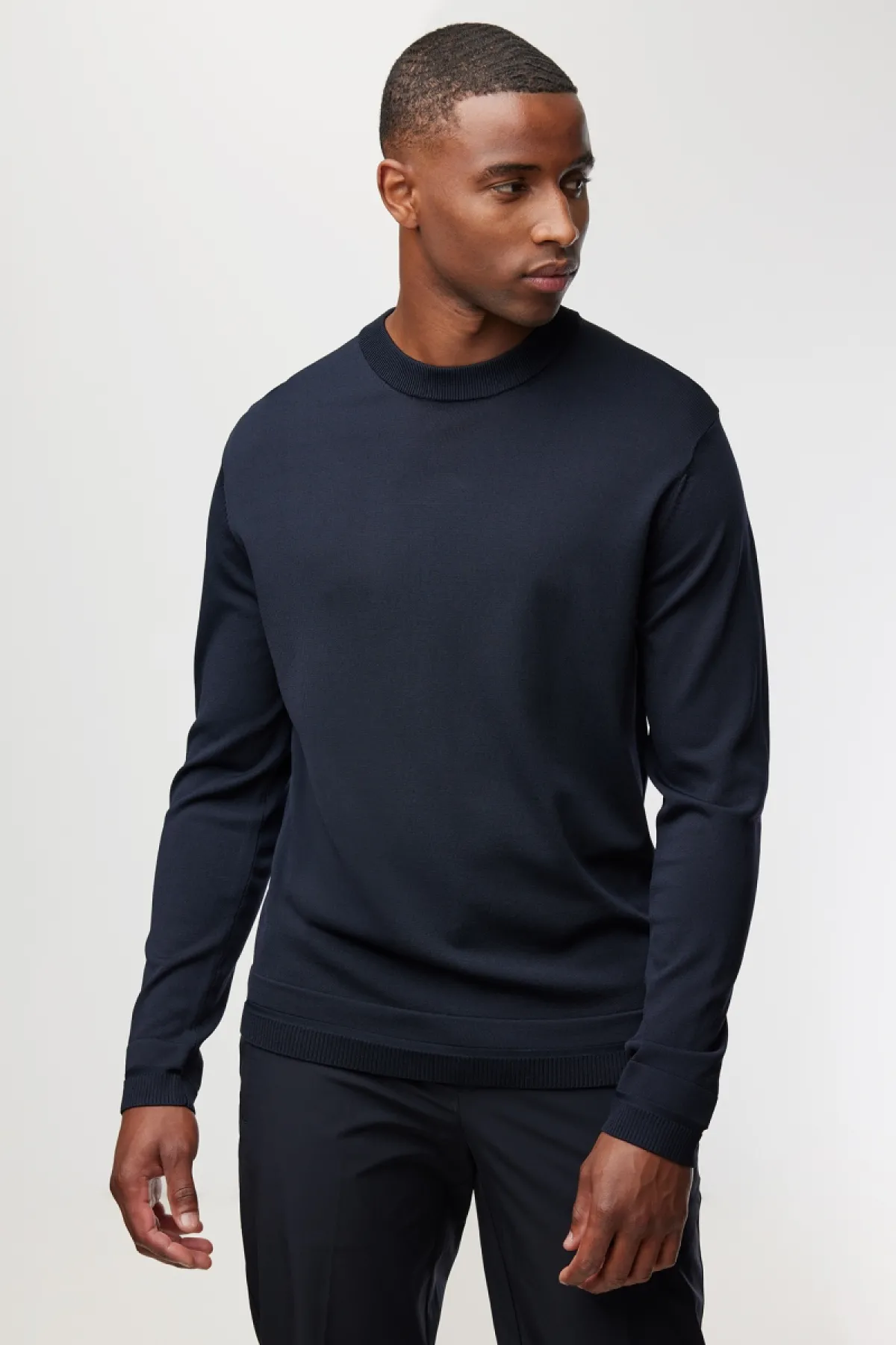 Cool dry Round neck | Donkerblauw