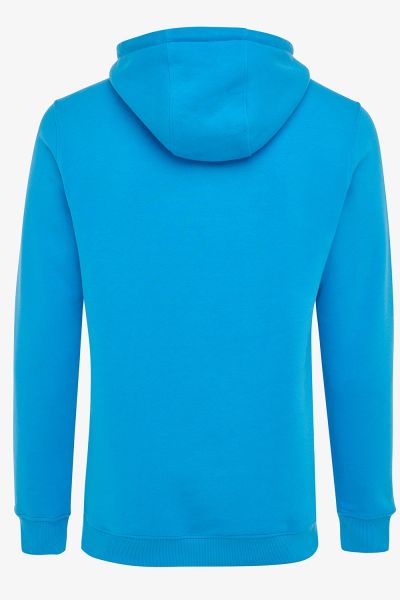 LOGO HOODIE BLAUW