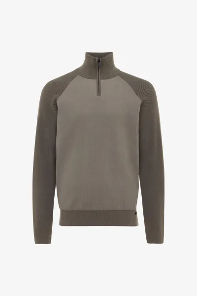 Zip Turtle Neck | Bruin