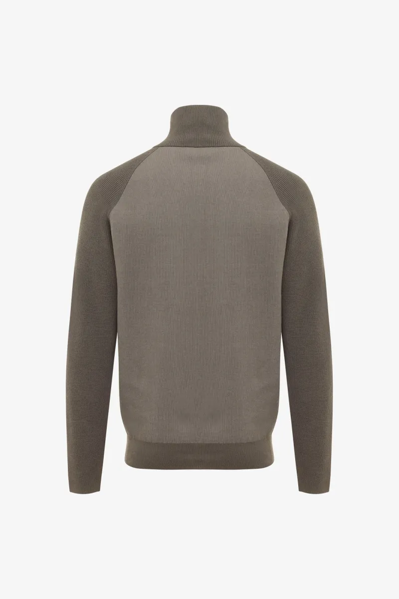Zip Turtle Neck | Bruin