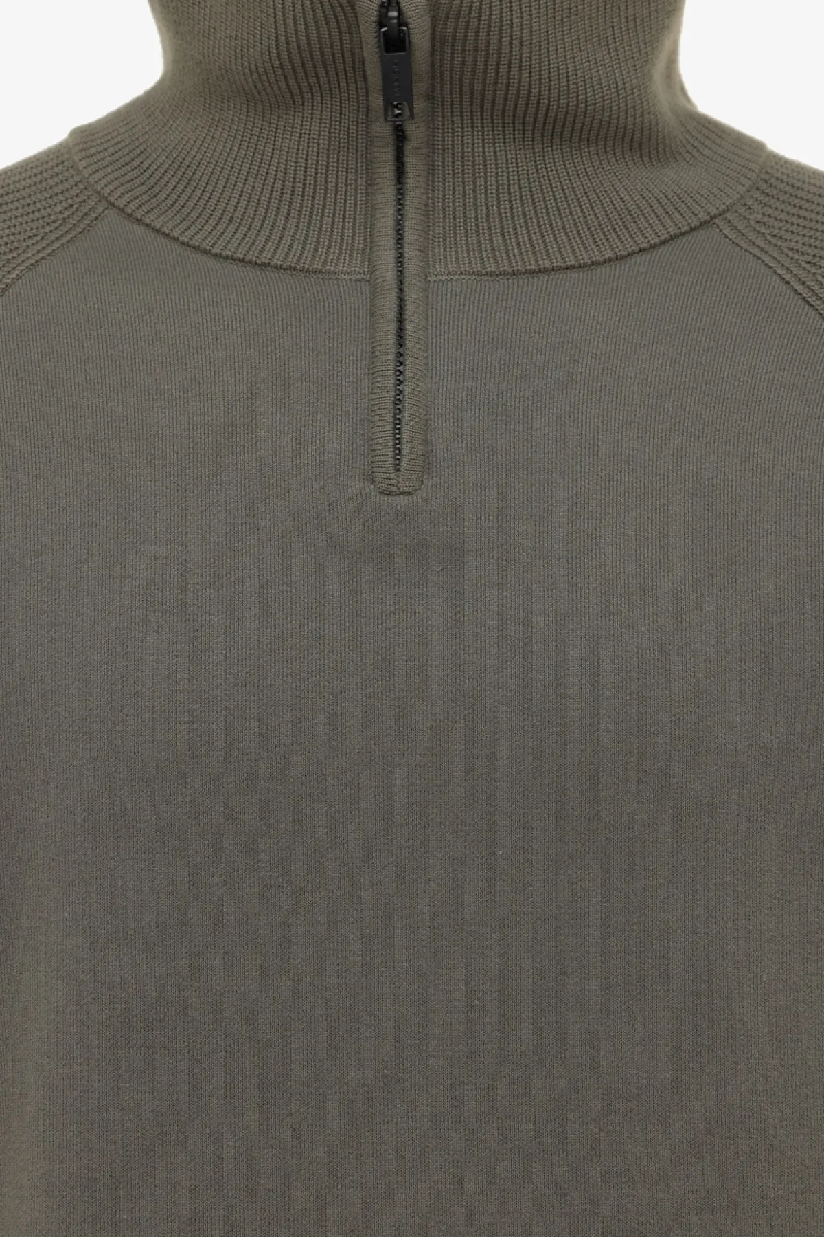 Zip Turtle Neck | Groen