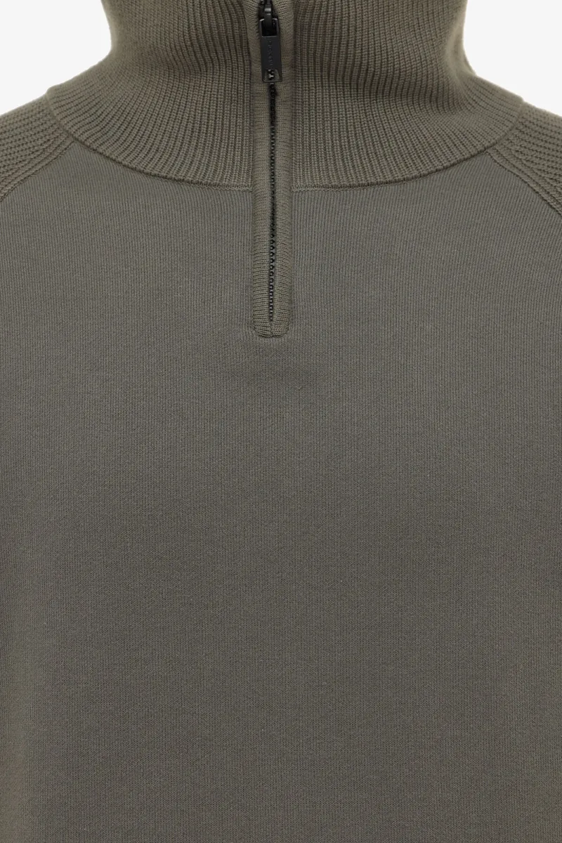 Zip Turtle Neck | Groen