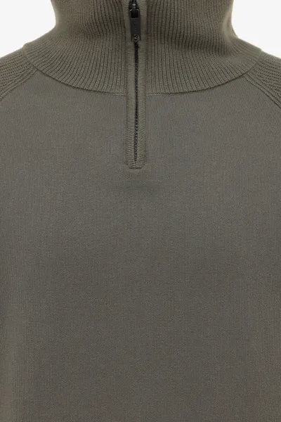 Zip Turtle Neck | Groen