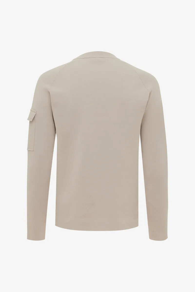 Round Neck | Beige