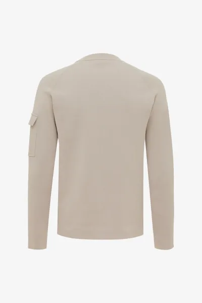 Round Neck | Beige