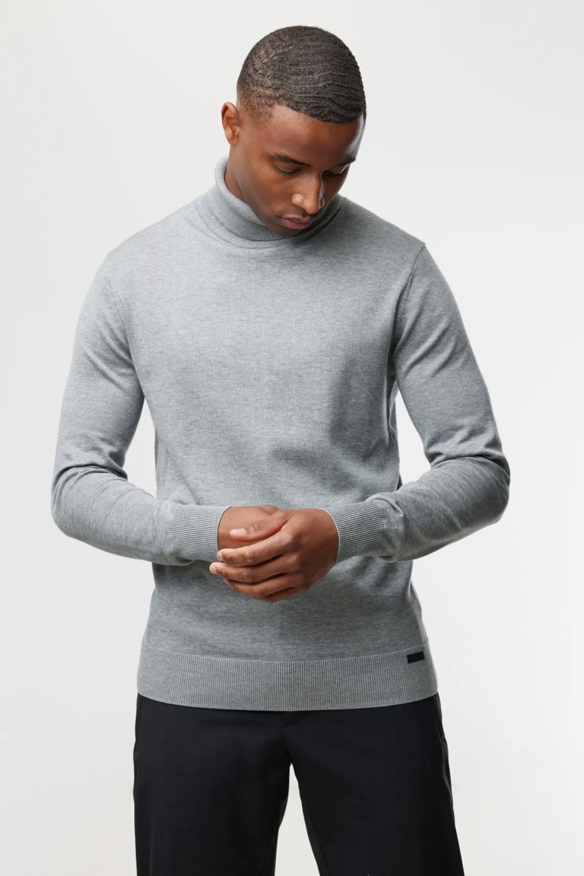 Roll Neck | Grijs