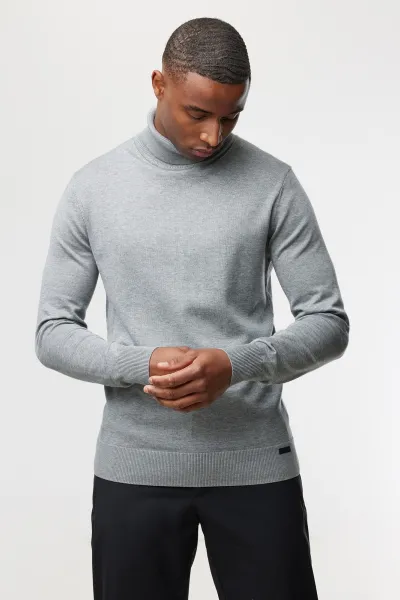 Roll Neck | Grijs