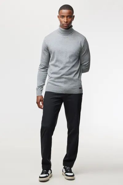 Roll Neck | Grijs