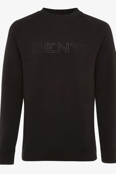 LOGO CREWNECK ZWART