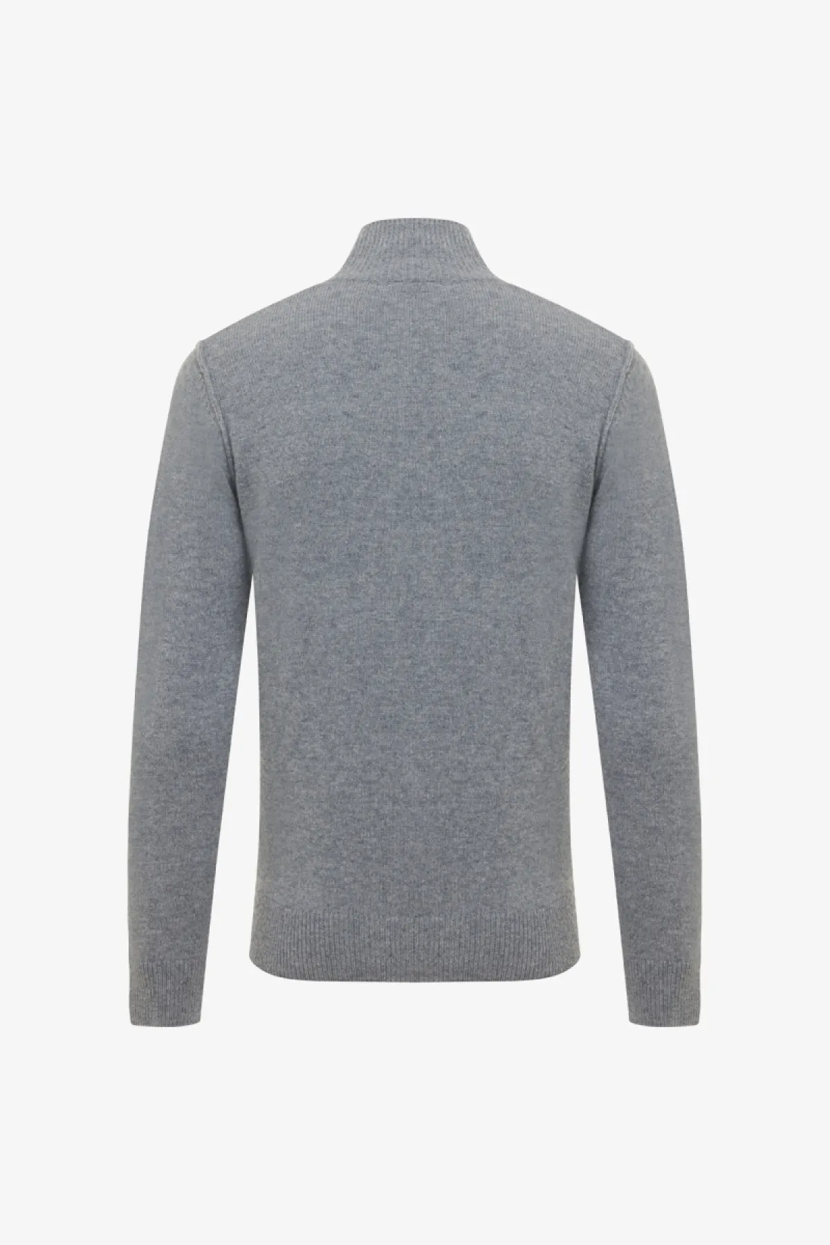 Turtleneck 3 buttons | Grijs
