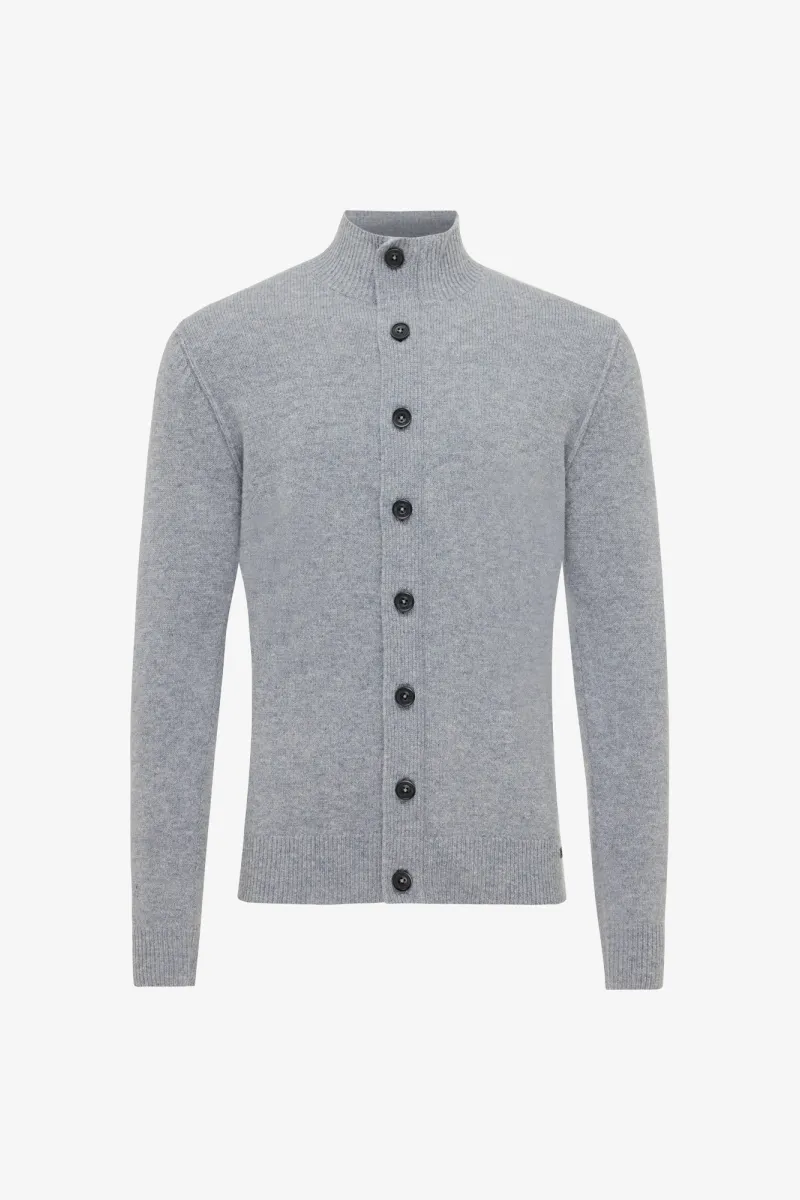 Cardigan 8 Button | Grijs