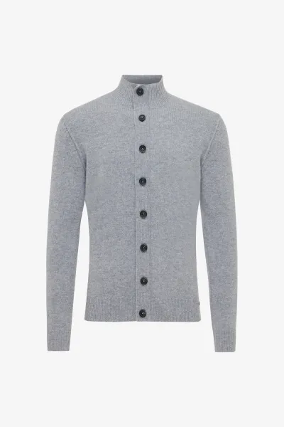 Cardigan 8 Button | Grijs
