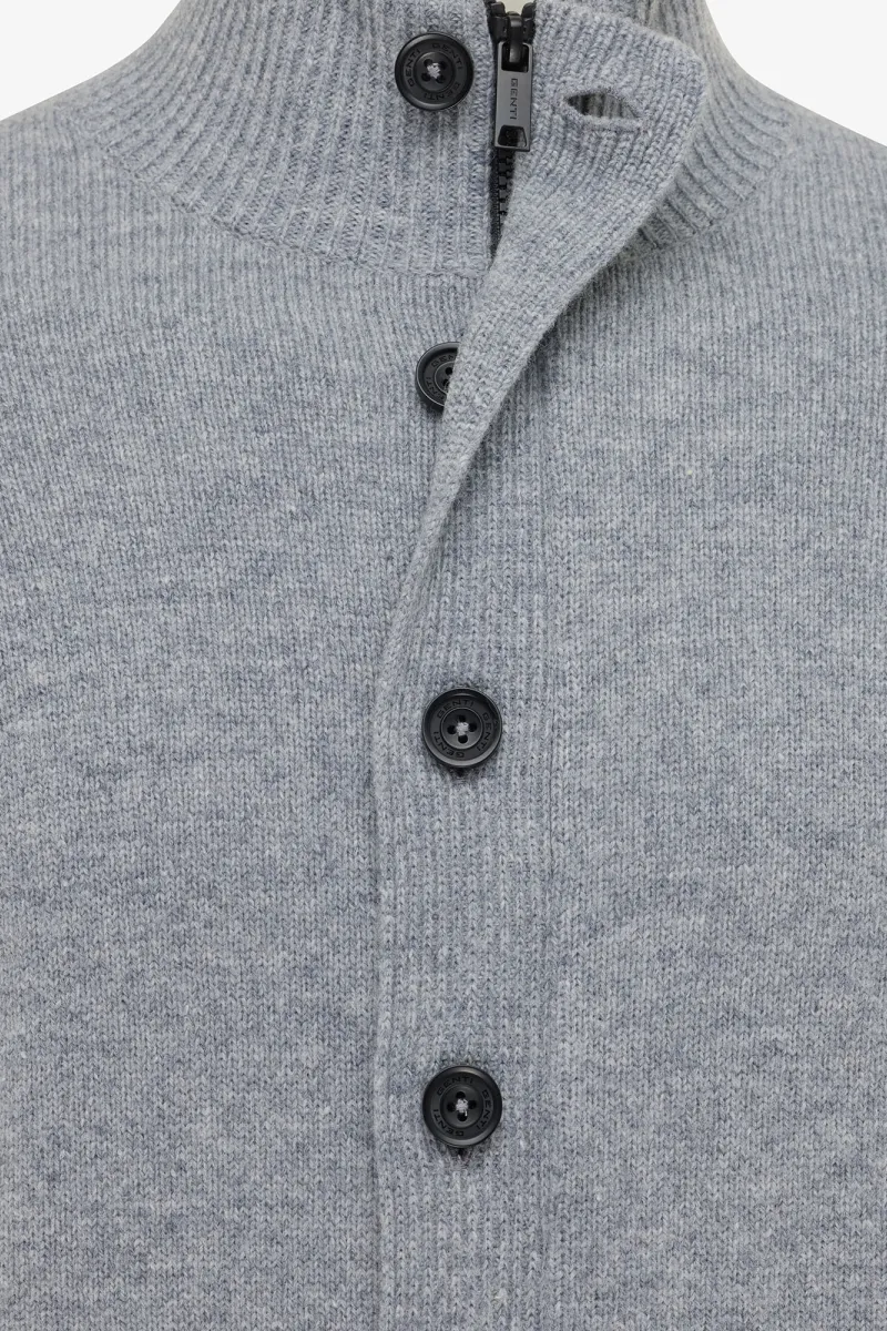 Cardigan 8 Button | Grijs