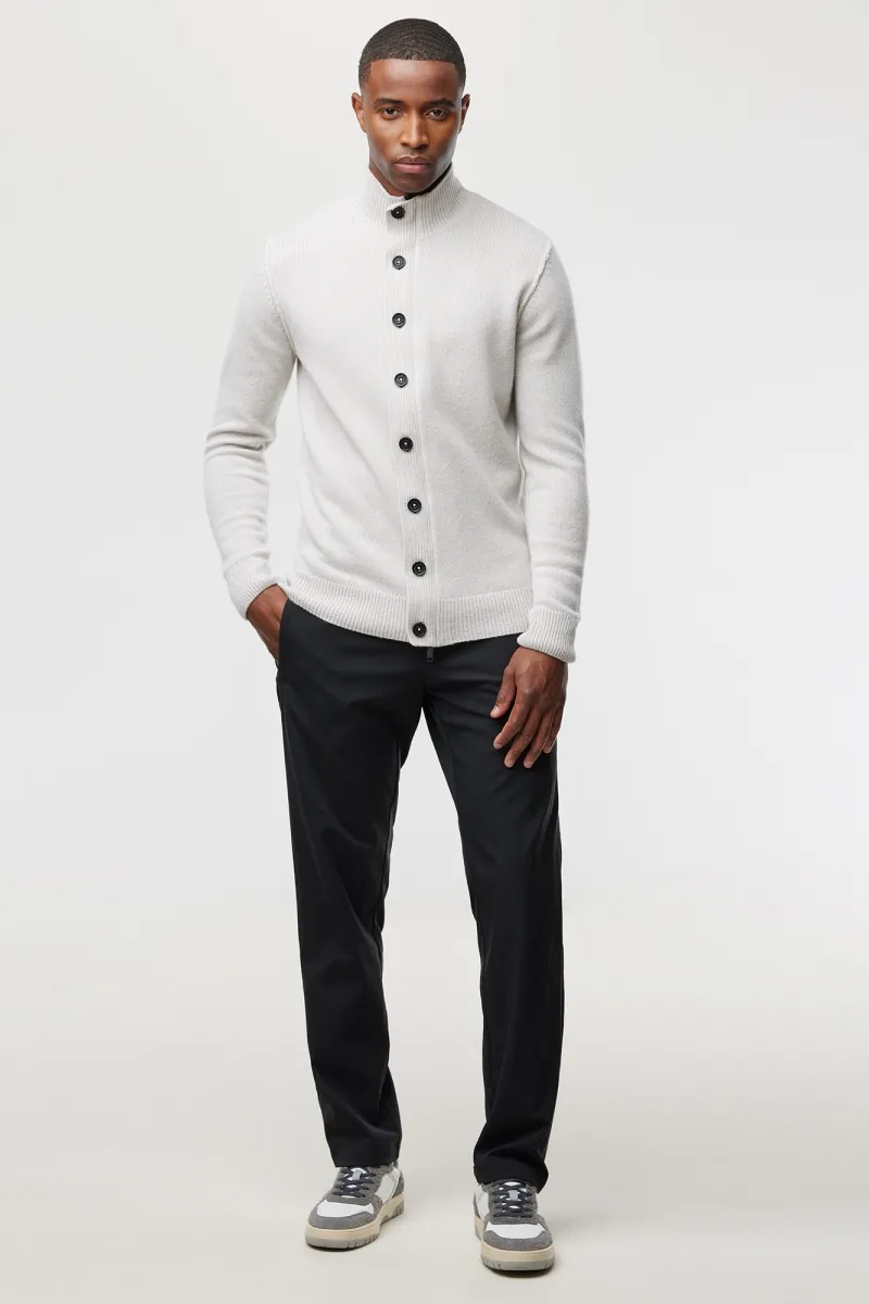 Cardigan 8 Button | Gebroken wit