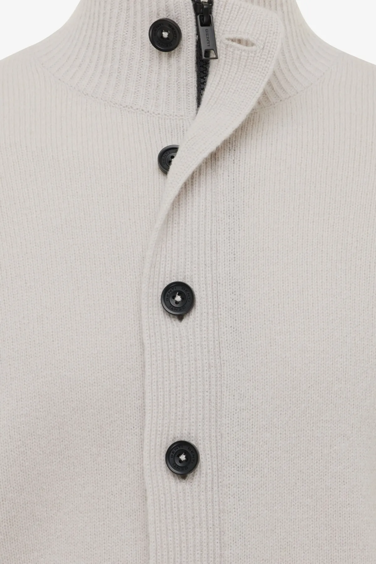 Cardigan 8 Button | Gebroken wit