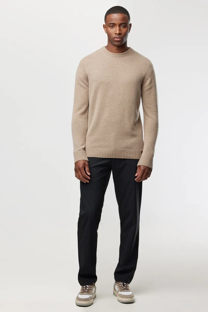 Textured Roundneck | Bruin