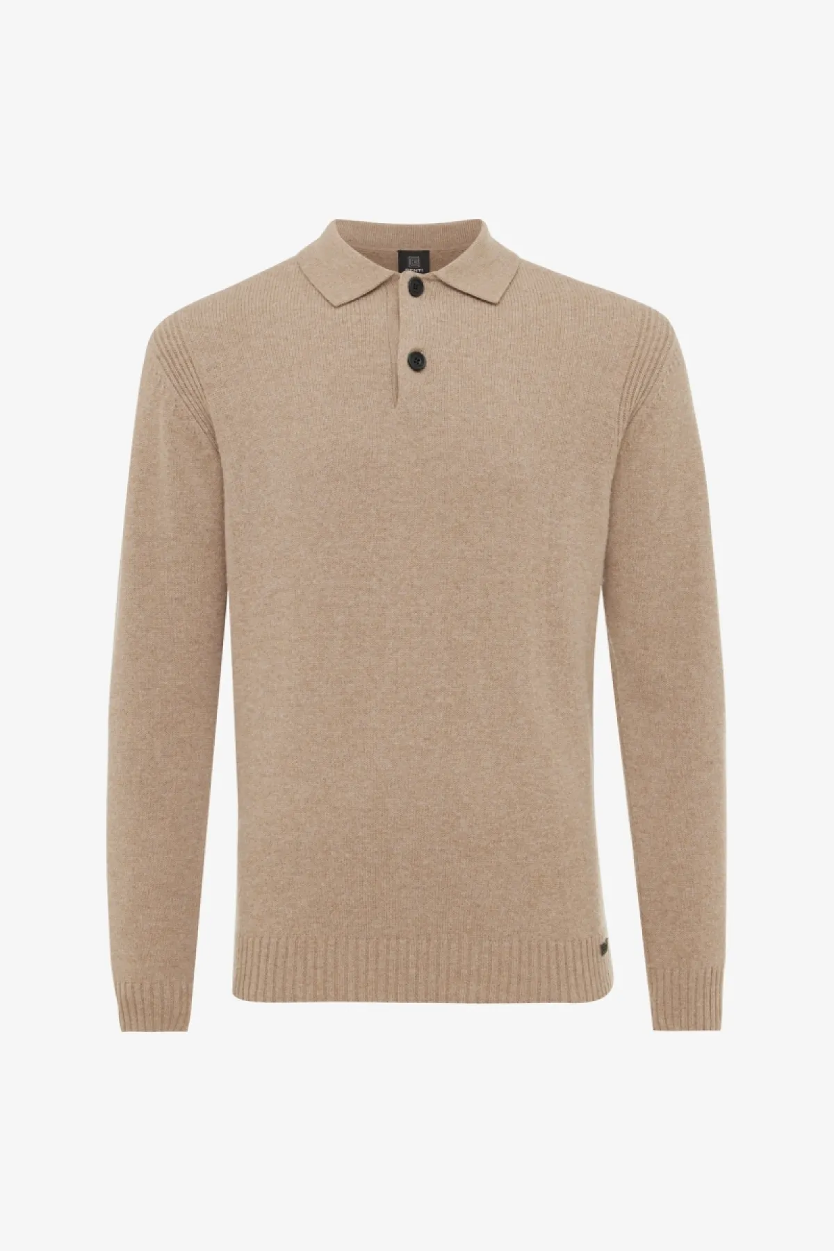 Textured Polo Button | Bruin