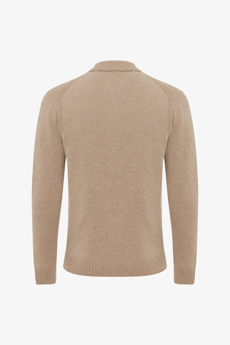 Textured Polo Button | Bruin