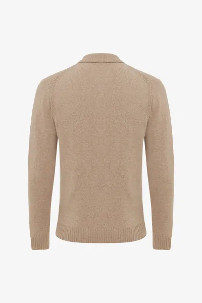 Textured Polo Button | Bruin