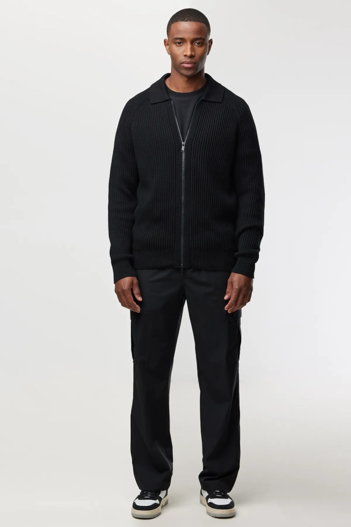 Zip Jacket | Zwart