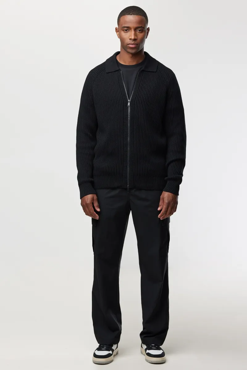 Zip Jacket | Zwart