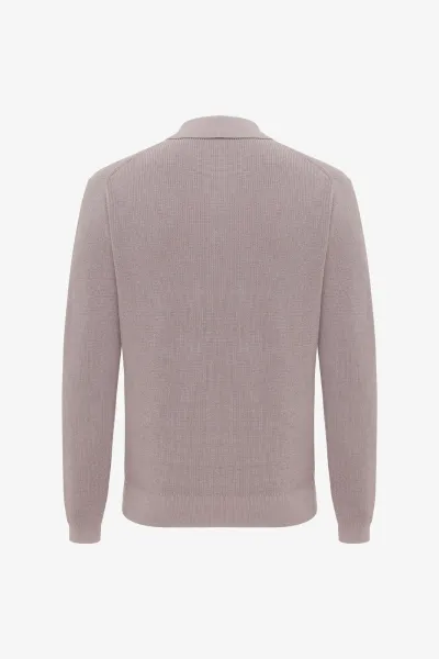 Longsleeve Polo | Mauve