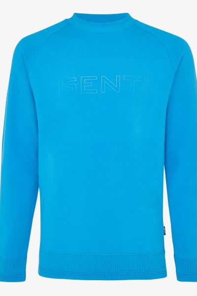 LOGO CREWNECK BLAUW