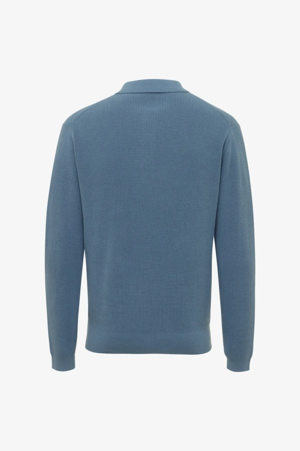 Longsleeve Polo | Lichtblauw