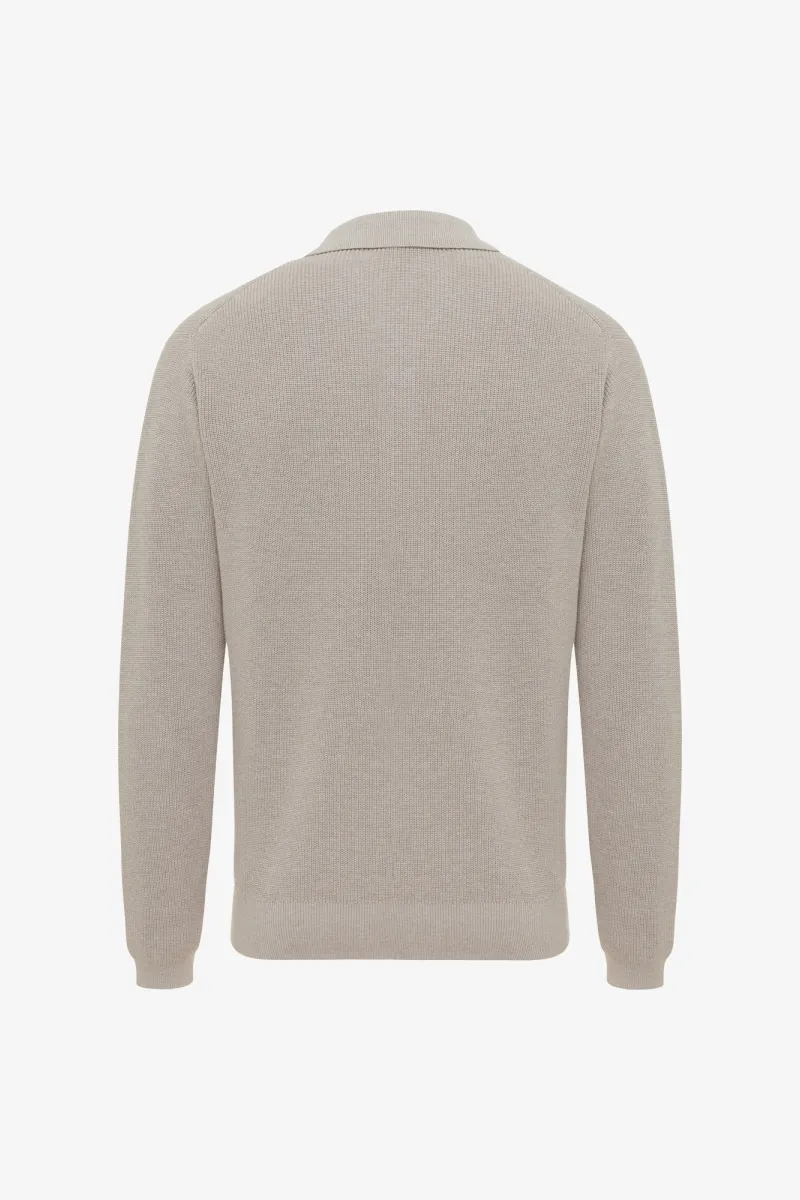 Longsleeve Polo | Bruin