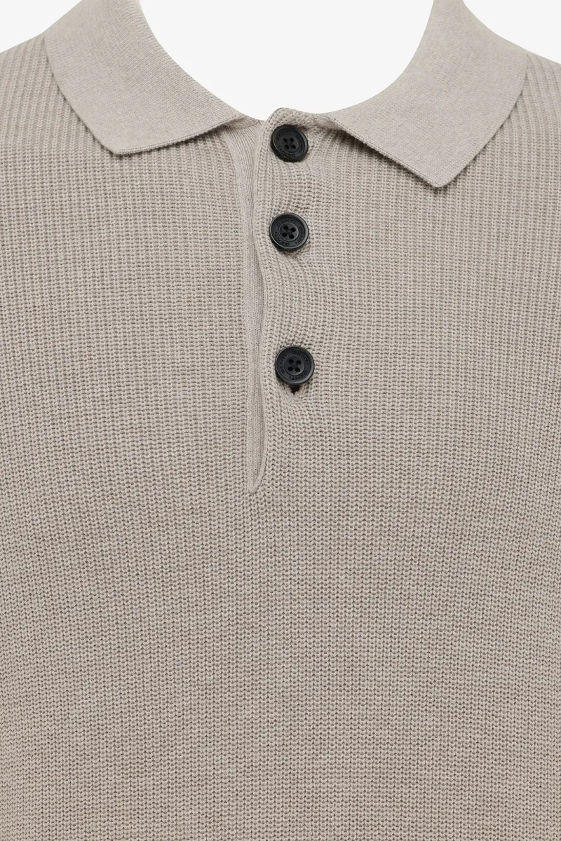 Longsleeve Polo | Bruin