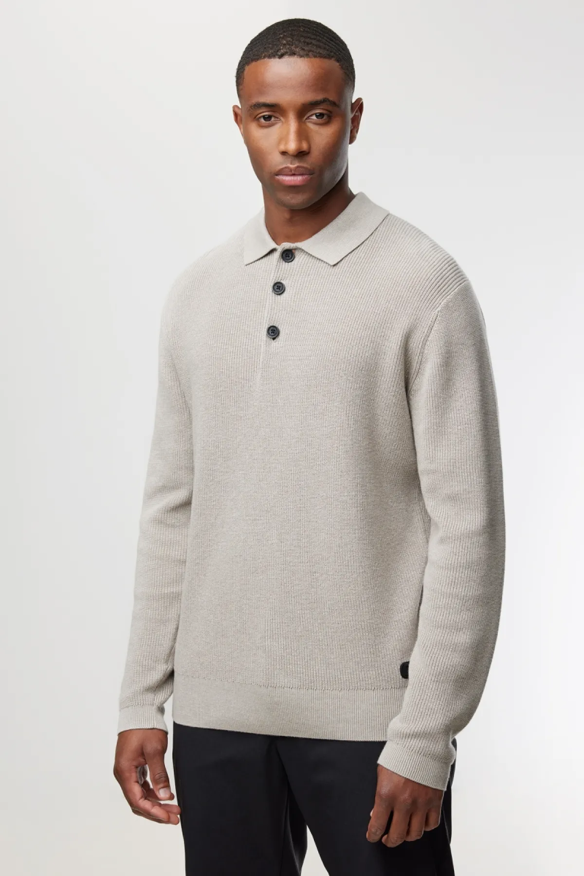 Longsleeve Polo | Bruin
