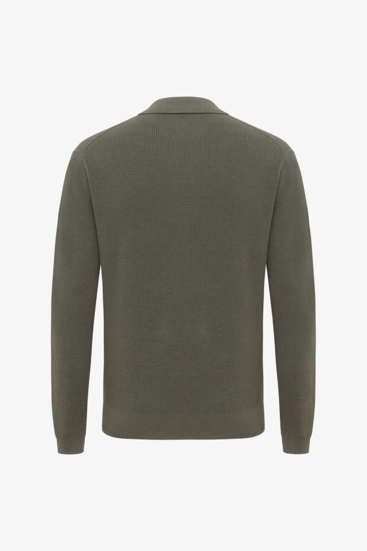 Longsleeve Polo | Groen
