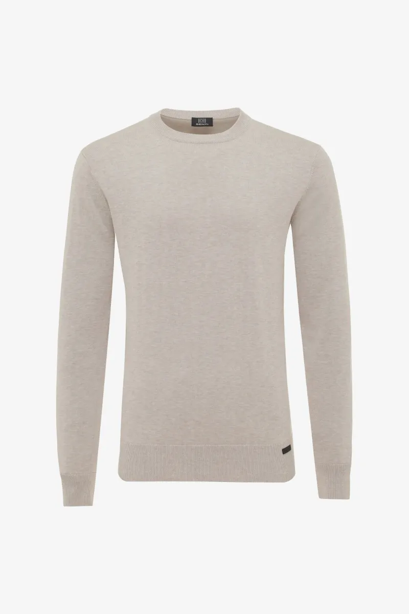 Round Neck Longsleeve | Bruin