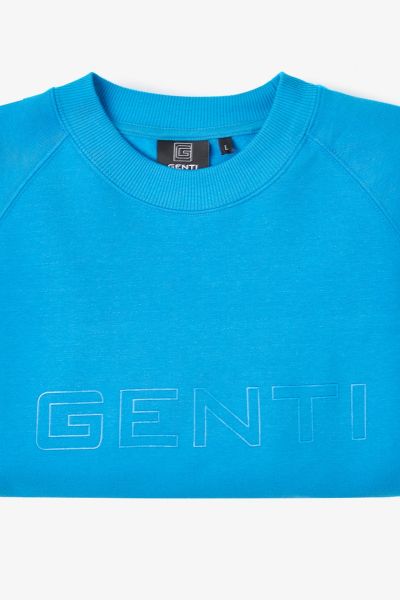 LOGO CREWNECK BLAUW